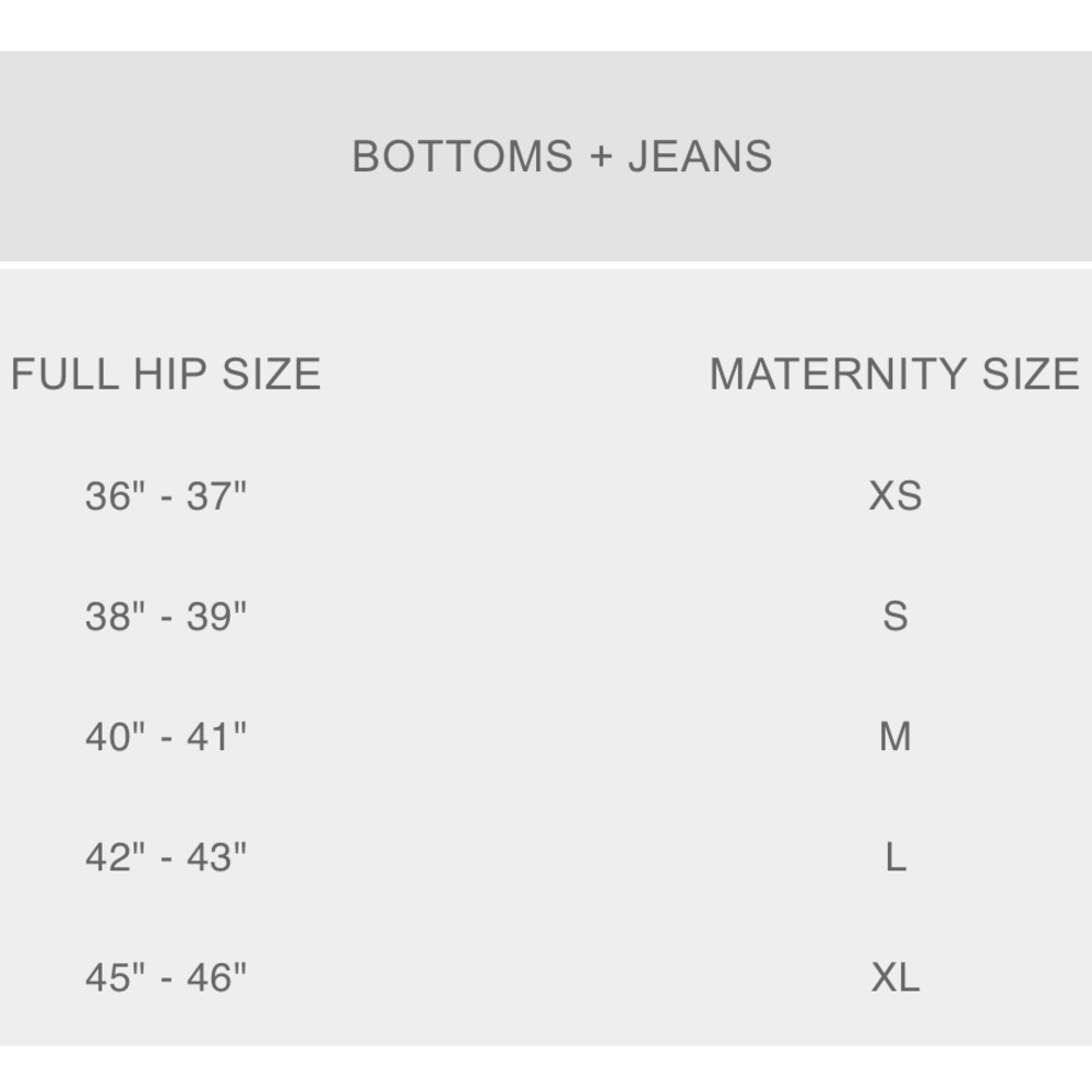 Size guide - Picture 2 of 2